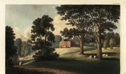 Castelo de East Cowes, Ilha de Wight, a sede do arquitecto John Nas