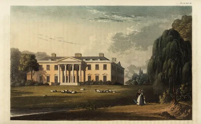 Castelo de East Cowes, Ilha de Wight, a sede do arquitecto John Nas
