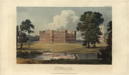 Castelo de Enmore, Somerset, sede do Conde de Egmont.