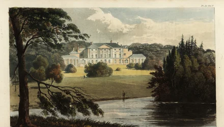 Castelo de Enmore, Somerset, a sede do 3º Conde de Egmont