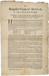 Proclamação a oficiais e soldados do Exército Continental, 20 de outubro de 1780
