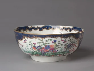 Punch Bowl, Fábrica de Porcelana Worcester, c.1770