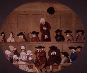 Reunião Quaker (cor litho)