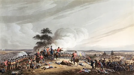 A Batalha de Waterloo, 18 de Junho
