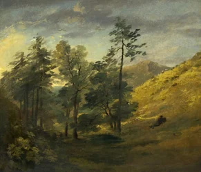Ver perto de Keswick; Noite