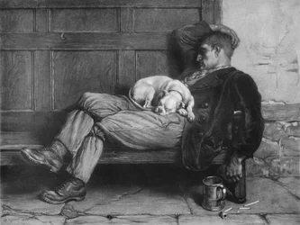 Deixe os cães adormecerem !, 1880, 1912