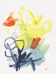 Marcas abstratas vibrantes
