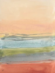 Horizonte abstrato e acolhedor
