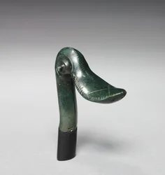 Finial de cabeça de pato, c.1400-1300 aC