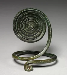 Armilla espiral, Europa Central, c.1500 aC