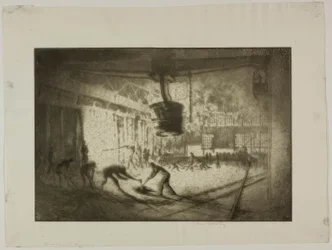 Chicago - Forno de forja aberta, Illinois Steel Co.