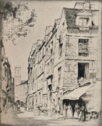 Cour des Halles, Rua St Jacques