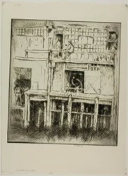 Portland, Oregon - A pequena loja em Piles