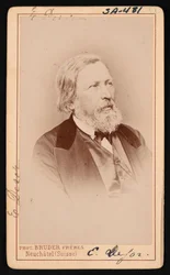 Retrato de Pierre Jean Edouard Desor 1811-1882, Antes de 1882.