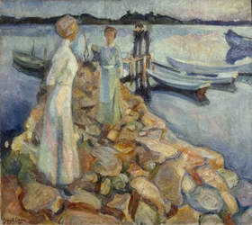 No cais - Larkollen
