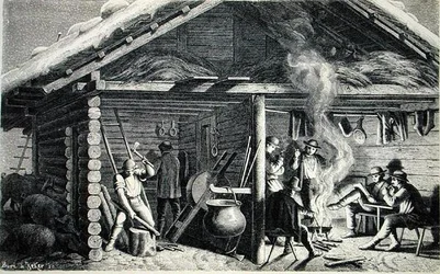 O Chalé no Bundalp (gravura)