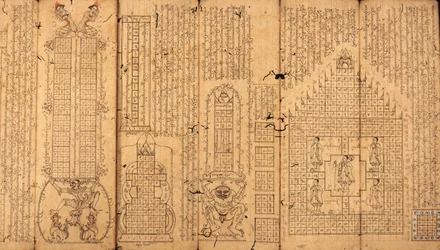 Manuscrito birmanês sobre astrologia