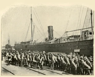 XVI Embarque de Infantaria, Guerra Hispano-Americana, junho de 1898, 1899.