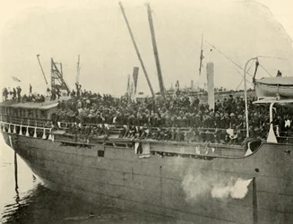Matteawan Docking, tarde de 9 de junho, Guerra Hispano-Americana, 1898, 1899.