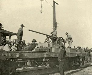 Sargento Borrowe e a arma de dinamite, Guerra Hispano-Americana, junho de 1898, 1899.