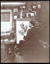 Sr. Harrison Fisher, 1905 (impressão em gelatina de prata)