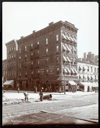 Shea&39;s Hotel, 618 8th Avenue, Nova York, 1906 (impressão em gelatina de prata)