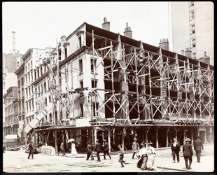 O Hotel Metropolitan na Broadway e 27th Street, Nova York, c.1900 (impressão de gelatina de prata)