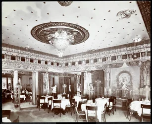 O restaurante do Murray&39;s Hotel, c.1908 (impressão em gelatina de prata)