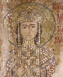 Alexios Komnenos em Hagia Sophia (mosaico)