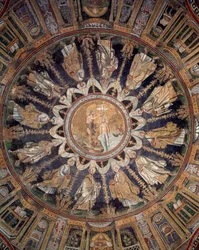 Os apóstolos (mosaico de teto, 400-450)