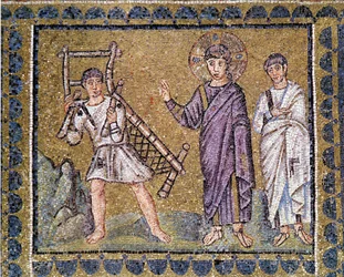 Guerison of the Paralytic, Igreja de St. Apollinar the Nine of Ravenna (Sant