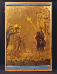 A Anunciação (tempera no painel)