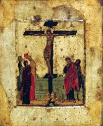 A Crucificação, fim do século XIV.