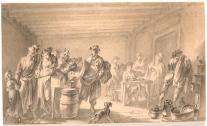 Uma cena de promessa