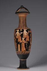 Bail Amphora, 330-320 BC.