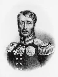 Retrato de Frederick William III (1770-1840), Rei da Prússia de 1797, gravura