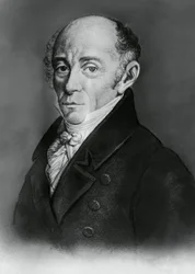 Retrato de Muzio Clementi (1752-1832), compositor e pianista italiano, gravura