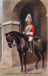 Sentinela Montada 1º Guarda-Vidas, Whitehall, 1933.
