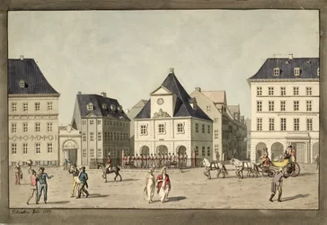Kongens Nytorv com a guarda principal