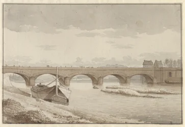 A ponte do Sena em Neuilly, Paris, 13 de maio de 1812