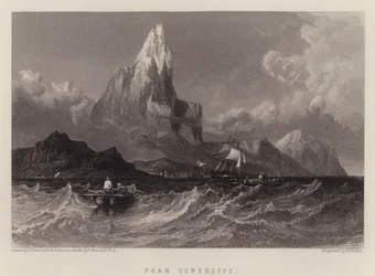 Pico Teneriffe (cor litho)