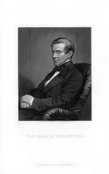 Sir Charles Wheatstone, inventor britânico, 1899.