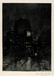 Noite de chuva, Madison Square