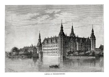 Castelo de Frederiksborg, Copenhague, Dinamarca, 1879