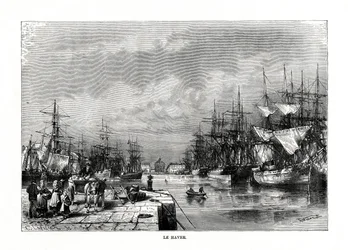 Le Havre, Normandia, norte da França, 1879