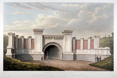 Primrose Hill Tunnel da London and Birmingham Railway, 1837