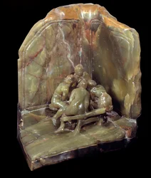 "les causeuses" 1897 (bronze e ônix)