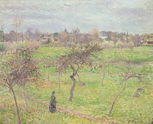 Macieiras em um prado em Eragny, 1894