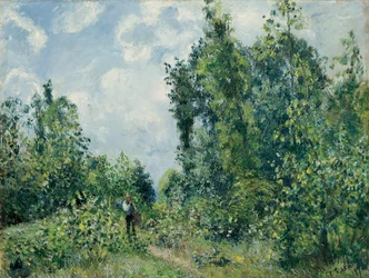 Borda da floresta; Borda de madeira, 1878