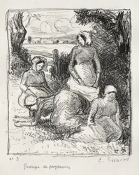 Grupo de Camponeses, c. 1896